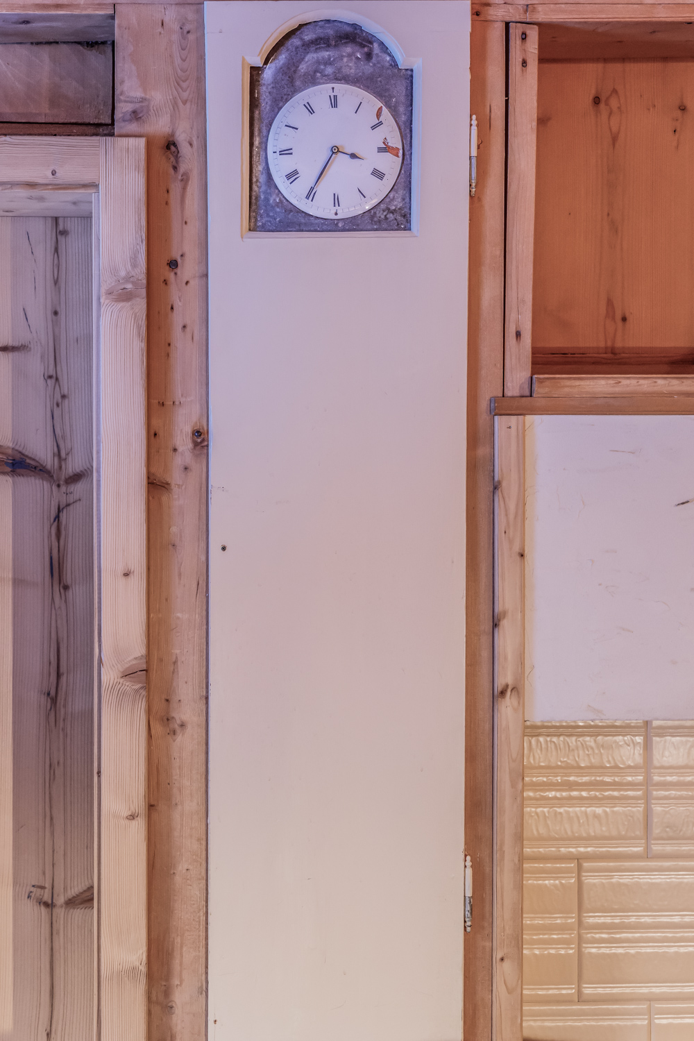 Historische Uhr in der Bauernstube